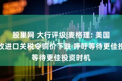 股巢网 大行评级|麦格理: 美国对铜征收进口关税令铜价下跌 呼吁等待更佳投资时机