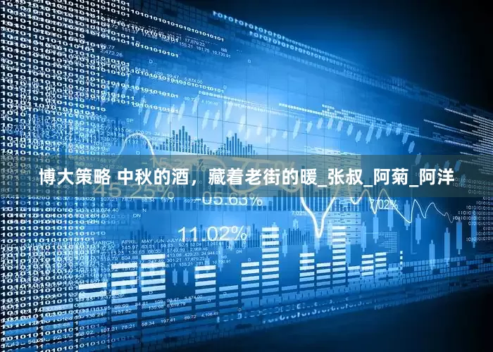 博大策略 中秋的酒，藏着老街的暖_张叔_阿菊_阿洋